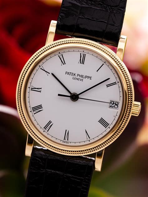 patek philippe calatrava hobnail automatic